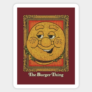 The Burger Thing 1976 Sticker